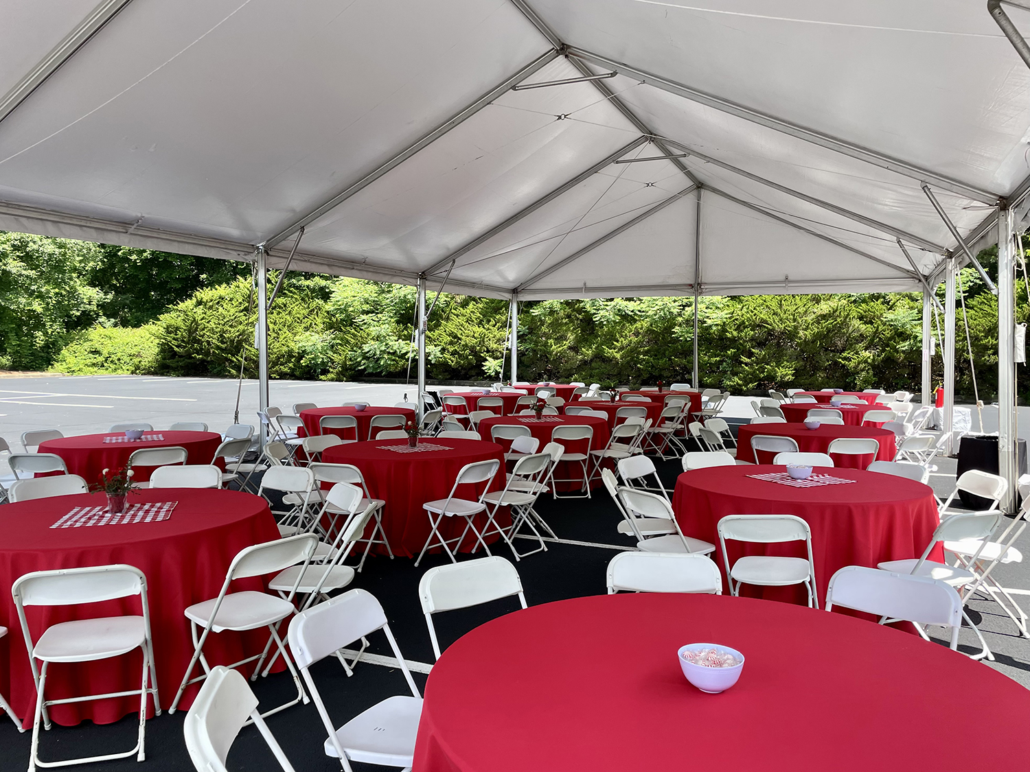 Skyline Events and Socials Outdoor Tented Event