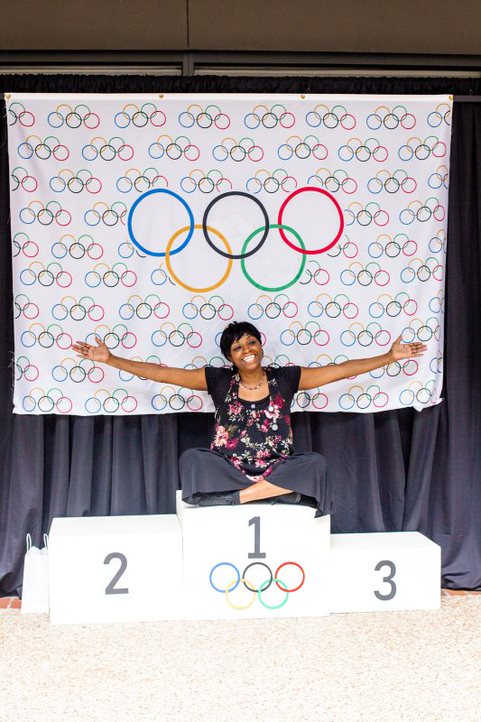 Skyline Events and Socials Olympic stand gold