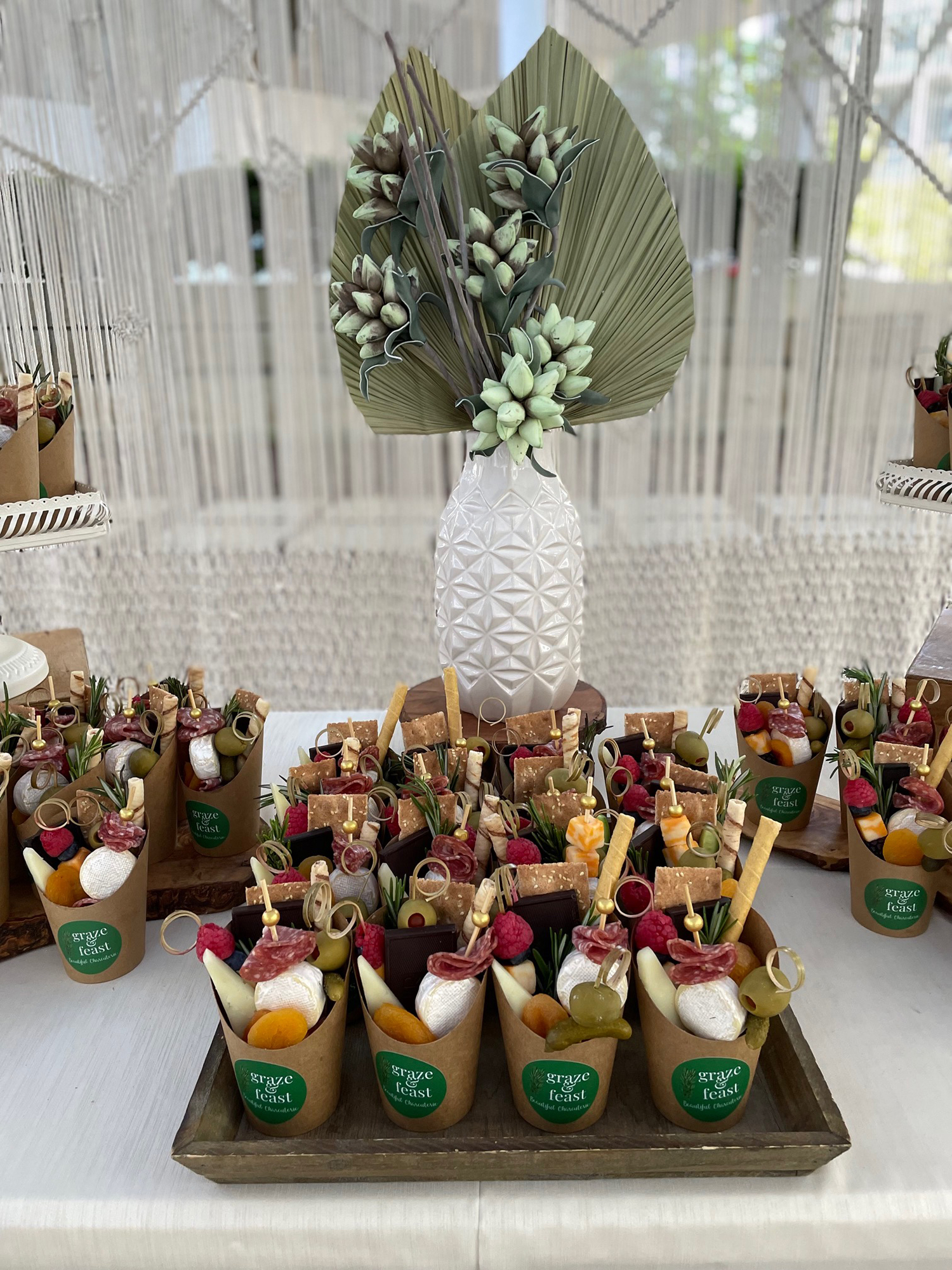 Skyline Events and Socials Gran it and Go Charcuterie Cups