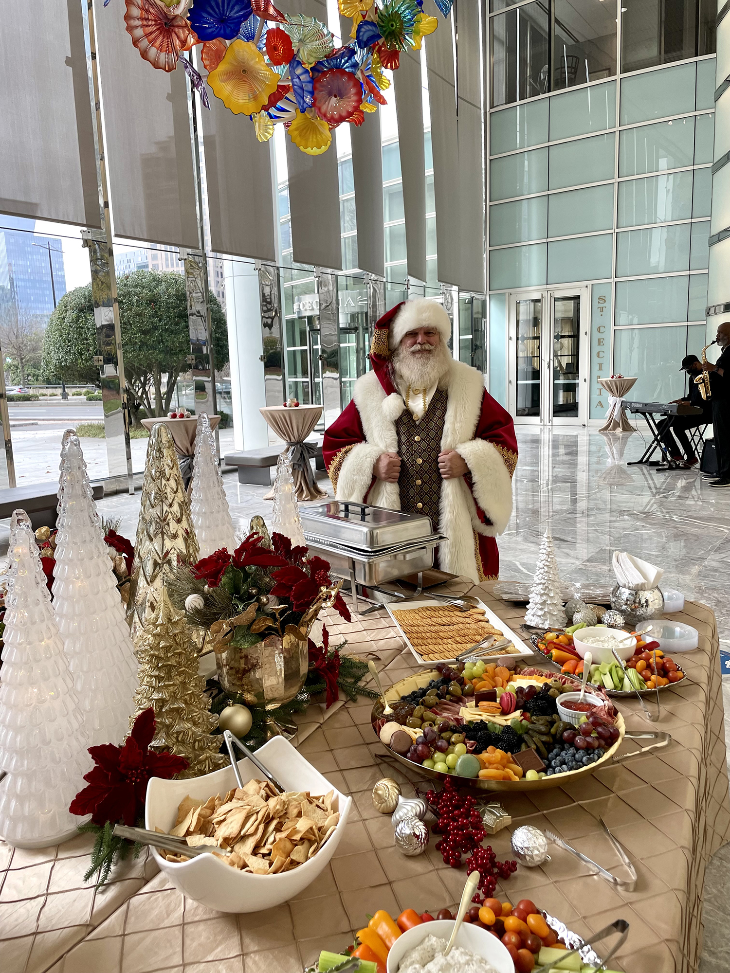 Skyline Events and Socials Holiday Events with Santa