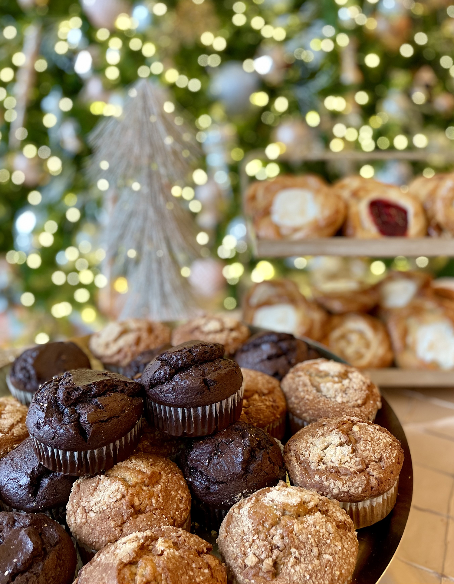 Skyline Events and Socials Holiday Muffins and Pastries