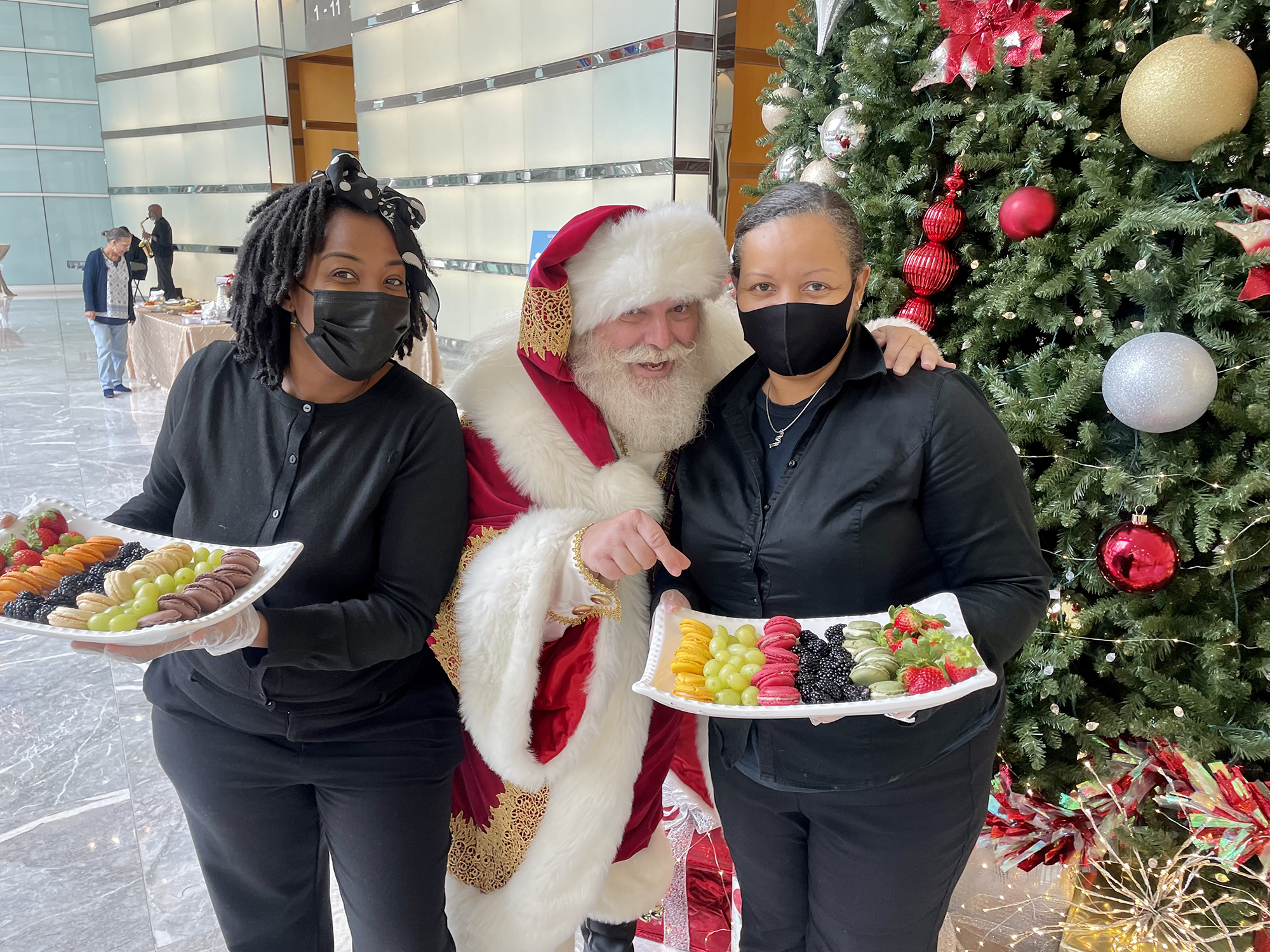 Skyline Events and Socials Holiday with Santa and Event Staff