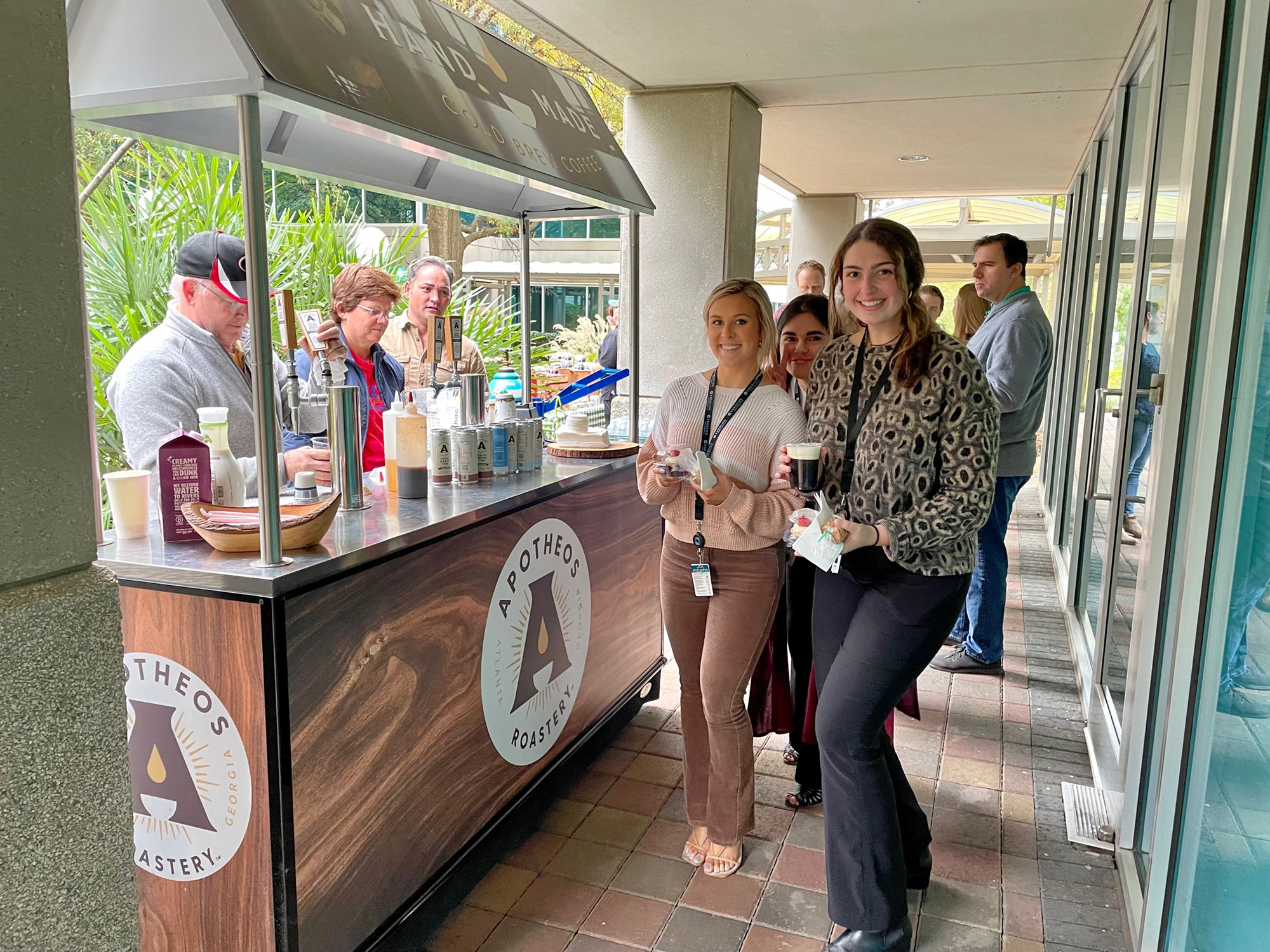 Skyline Events and Socials Tenant Appreciation Coffee Carts