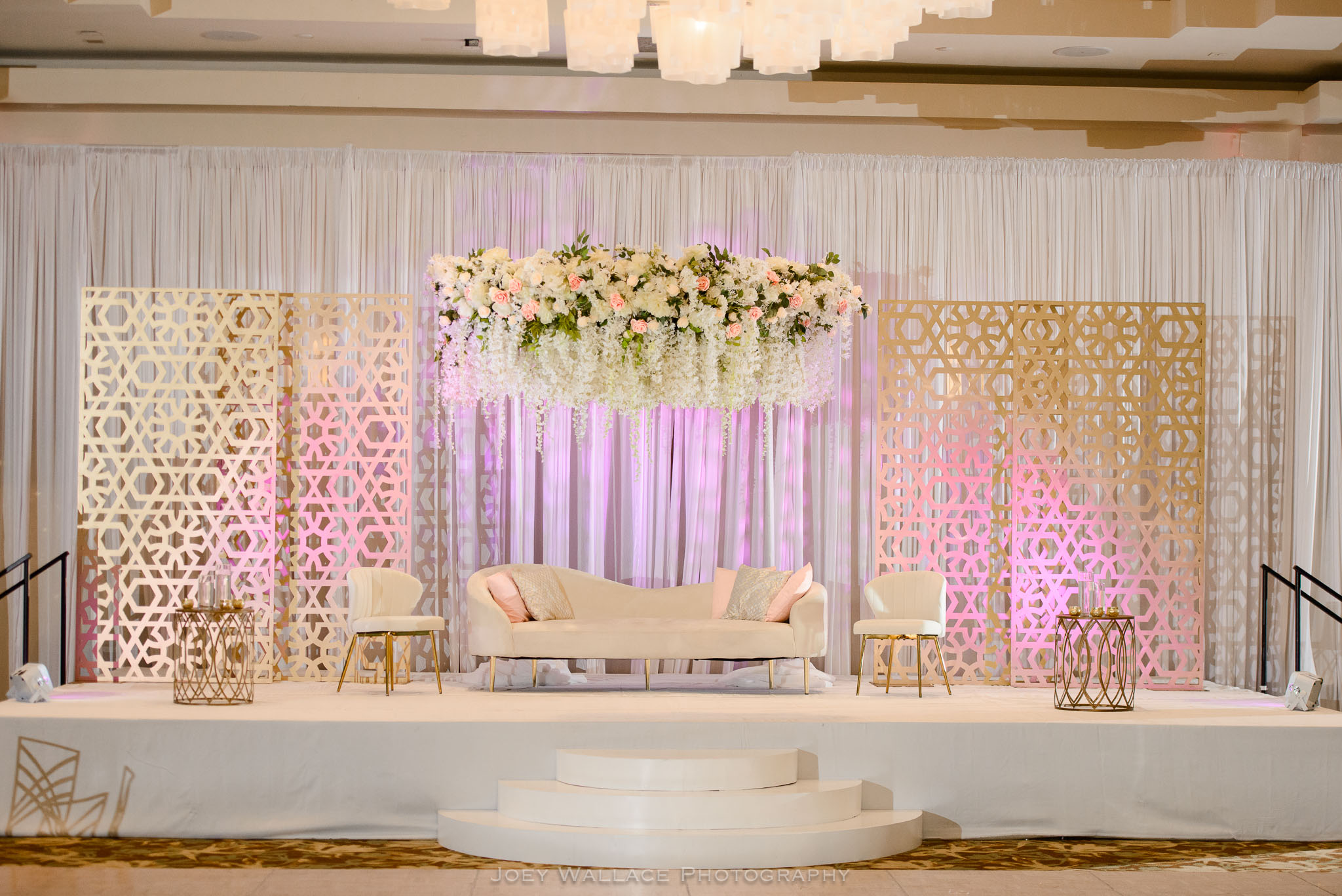 Skyline Events and Socials Wedding Photo Stage