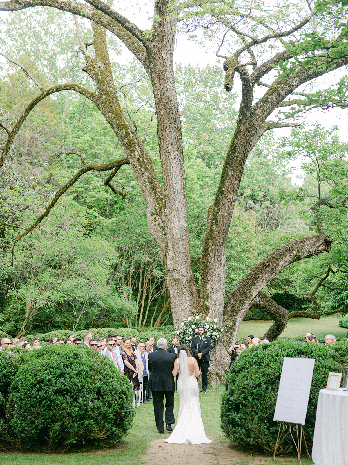 Skyline Events and Socials Wedding Floral Ideas for Outdoor Ceremony