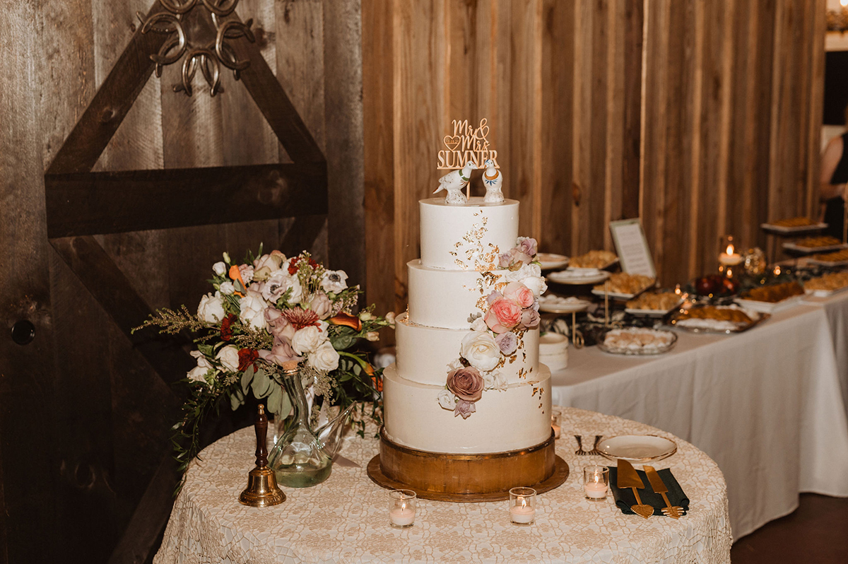 Skyline Events and Socials Cake Table