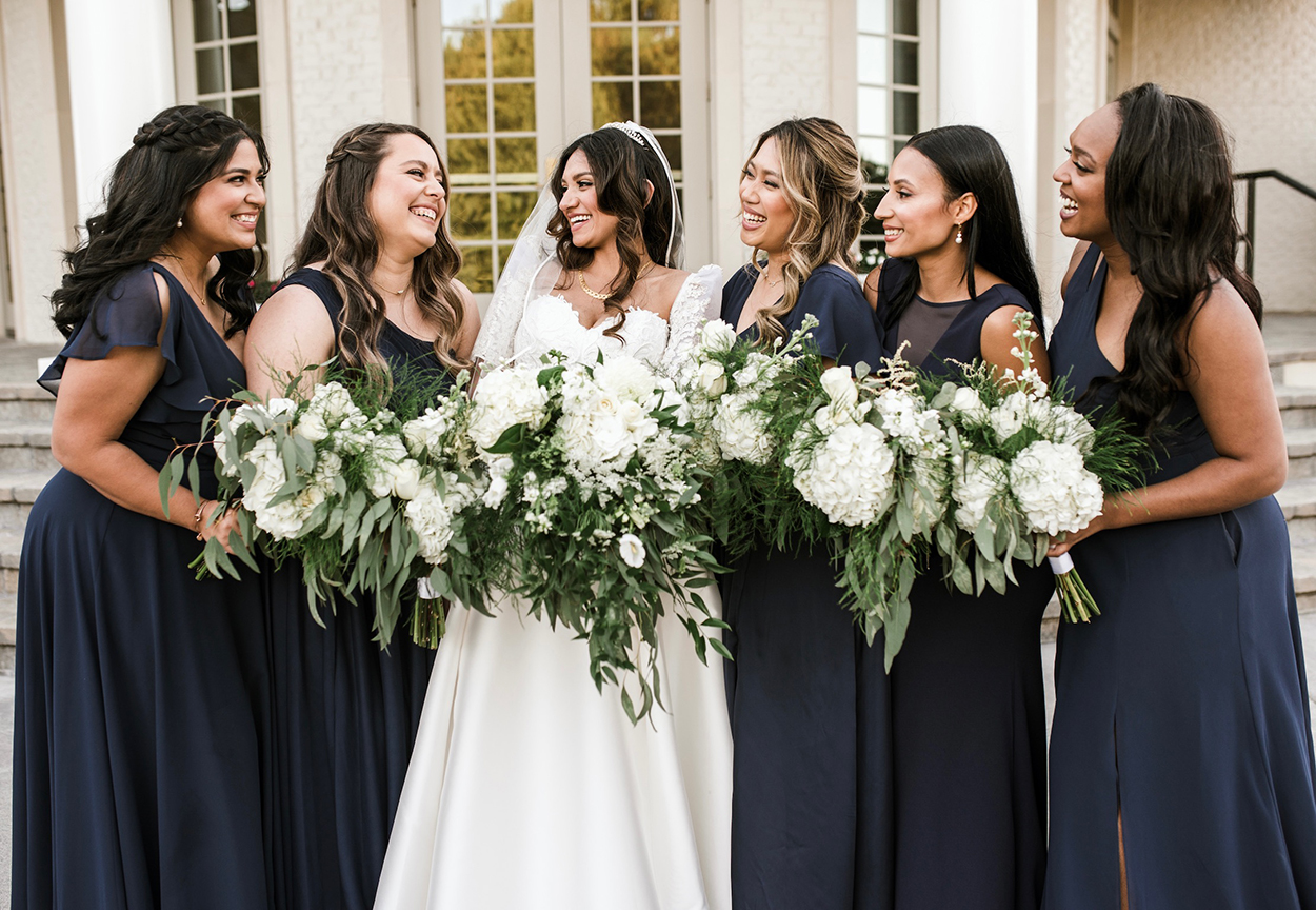 Skyline Events and Socials Bridesmaids Bridal Bouquet