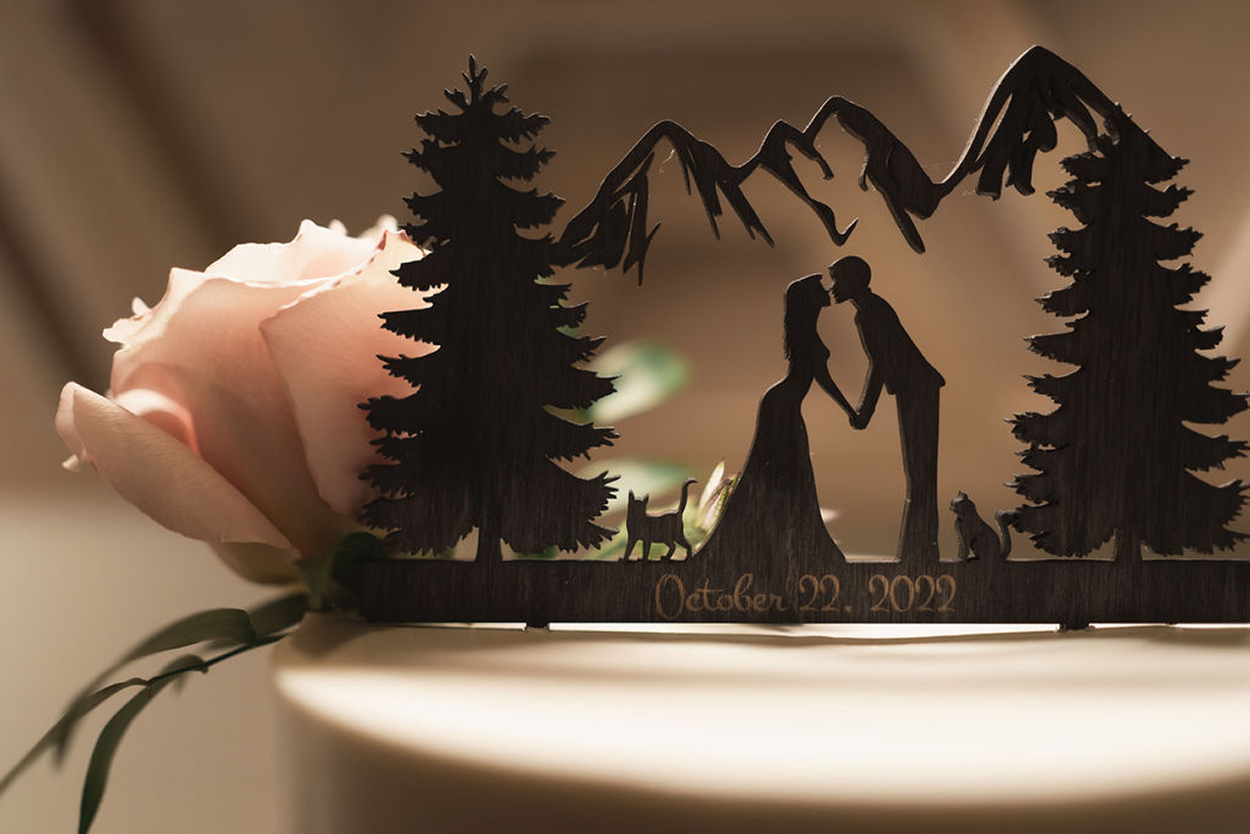 Skyline Events and Socials Wedding Cake Topper Ideas