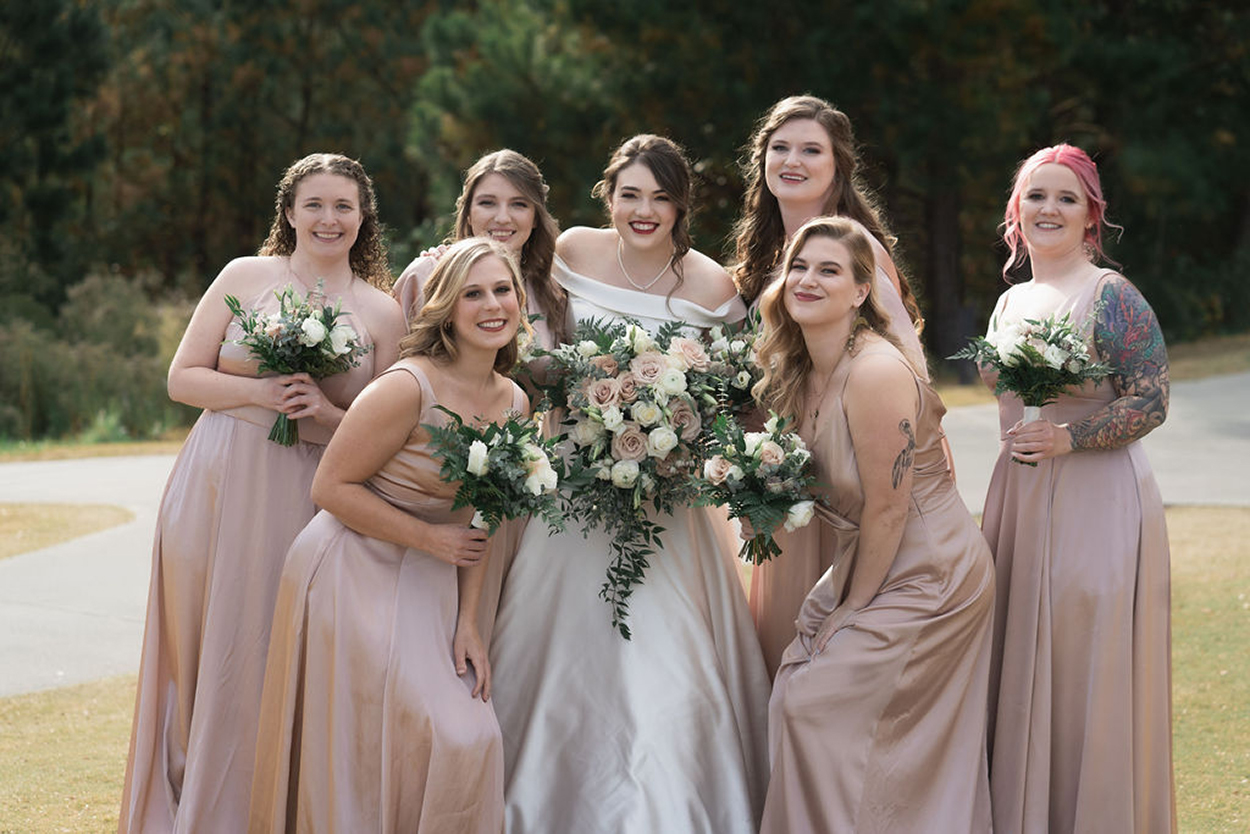 Skyline Events and Socials Wedding Party Bridesmaids